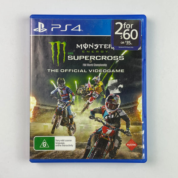 Monster Energy Supercross - The Official Videogame (PS4)