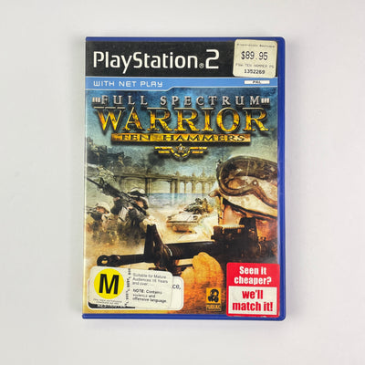 Full Spectrum Warrior: Ten Hammers (PS2)
