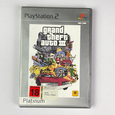 Grand Theft Auto III - Platinum (PS2)