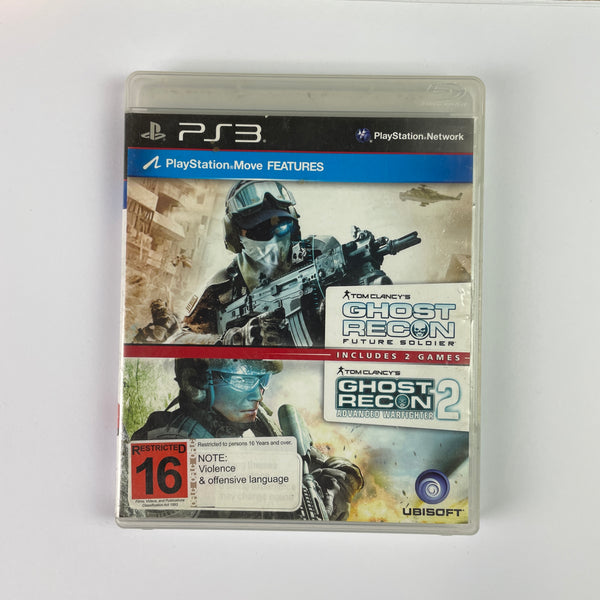 Tom Clancy's Ghost Recon Future Soldier & Ghost Recon Advanced Warfighter 2 (PS3)