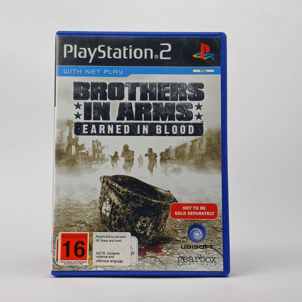 Cash for Games Brothers in Arms Earned in Blood (PS2) PS1 PS2 PS3 PS4 NZ AU