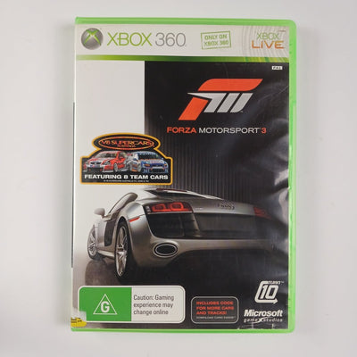 Cash for Games Forza Motorsport 3 V8 Supercars (Xbox 360) PS1 PS2 PS3 PS4 NZ AU