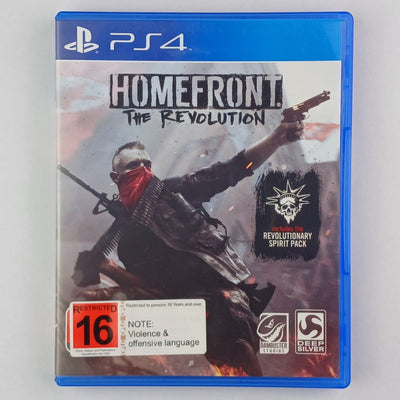 Cash for Games Homefront: The Revolution (PS4) PS1 PS2 PS3 PS4 NZ AU