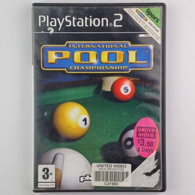 Cash for Games International Pool Championship - PAL (PS2) PS1 PS2 PS3 PS4 NZ AU