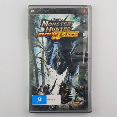 Cash for Games Monster Hunter Freedom Unite (PSP) PS1 PS2 PS3 PS4 NZ AU