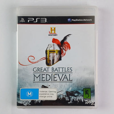 Cash for Games The History Great Battles Medieval (PS3) PS1 PS2 PS3 PS4 NZ AU
