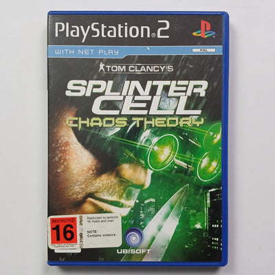 Cash for Games Tom Clancy's Splinter Cell Chaos Theory (PS2) PS1 PS2 PS3 PS4 NZ AU