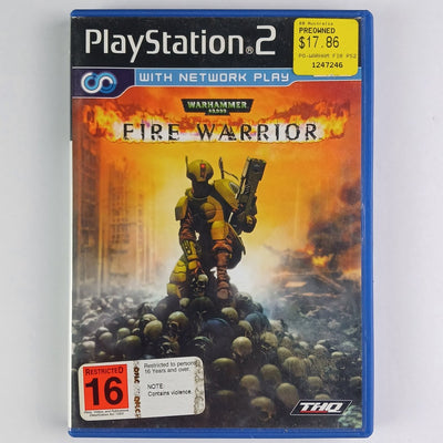 Cash for Games Warhammer 40,000: Fire Warrior (PS2) PS1 PS2 PS3 PS4 NZ AU