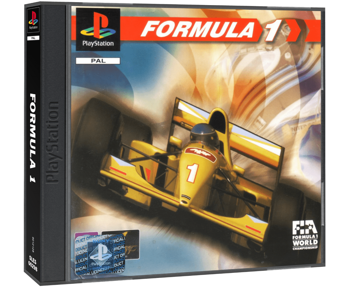 the box art for the game formula 1