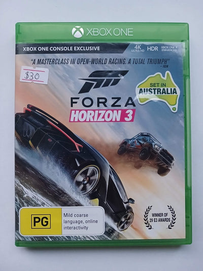 Cash for Games Xbox One Forza Horizon 3