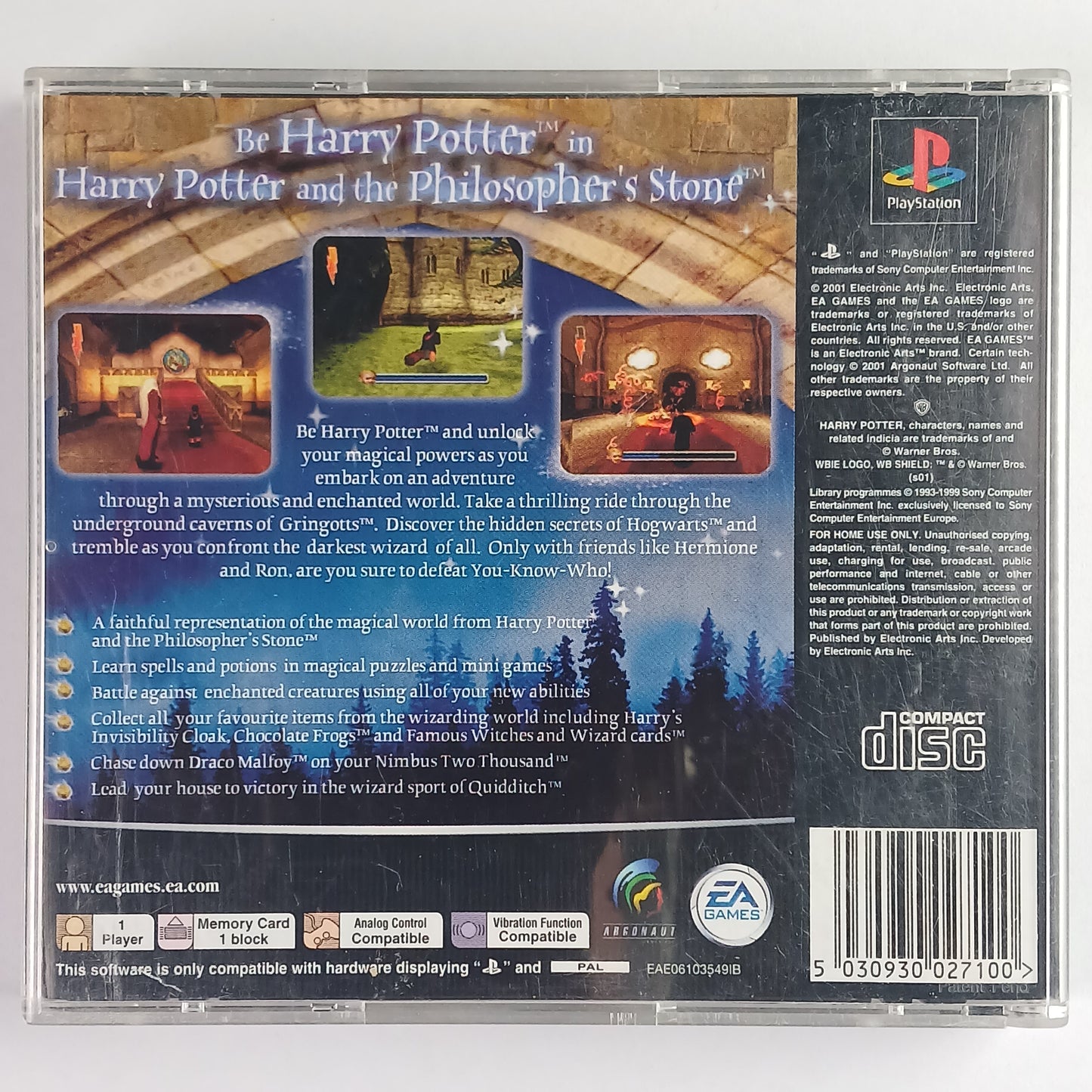 Harry Potter and the Philosopher's Stone (PS1)