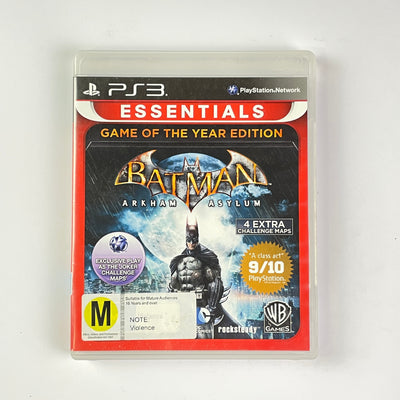Batman: Arkham Asylum Game of the Year Edition (PS3)