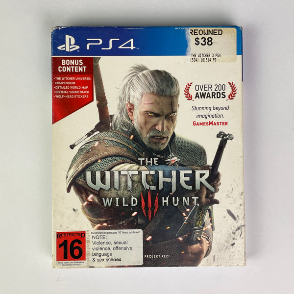 The Witcher 3: Wild Hunt (PS4)