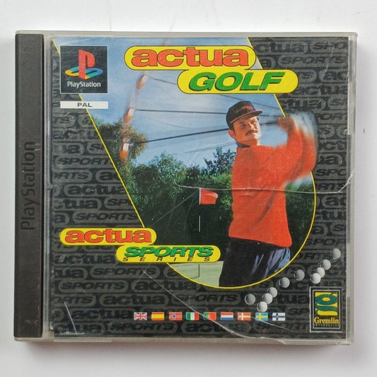 Cash for Games Actua Golf - PAL (PS1) PS1 PS2 PS3 PS4 NZ AU