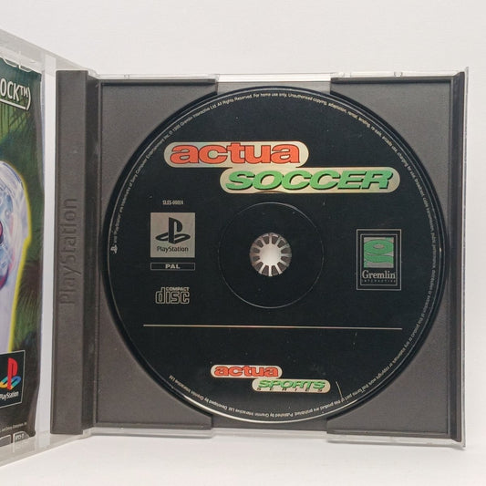 Cash for Games Actua Soccer - PAL (PS1) PS1 PS2 PS3 PS4 NZ AU