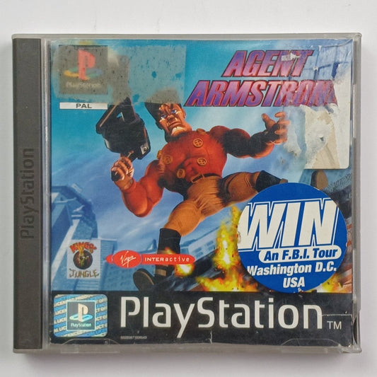 Cash for Games Agent Armstrong - PAL (PS1) PS1 PS2 PS3 PS4 NZ AU