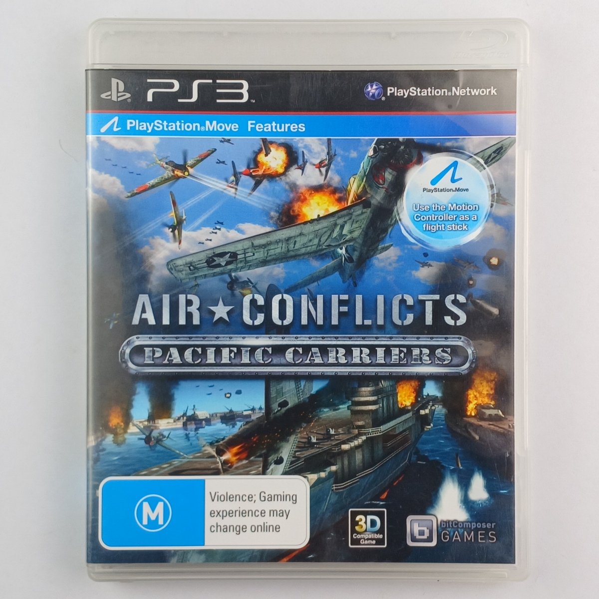 Cash for Games Air Conflicts: Pacific Carriers (PS3) PS1 PS2 PS3 PS4 NZ AU