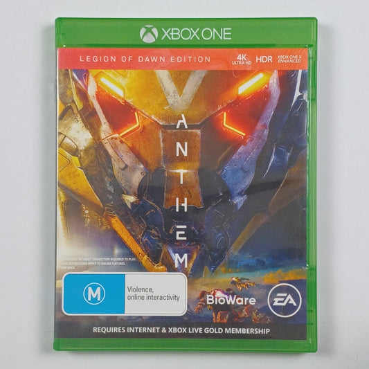 Cash for Games Anthem (Xbox One) PS1 PS2 PS3 PS4 NZ AU