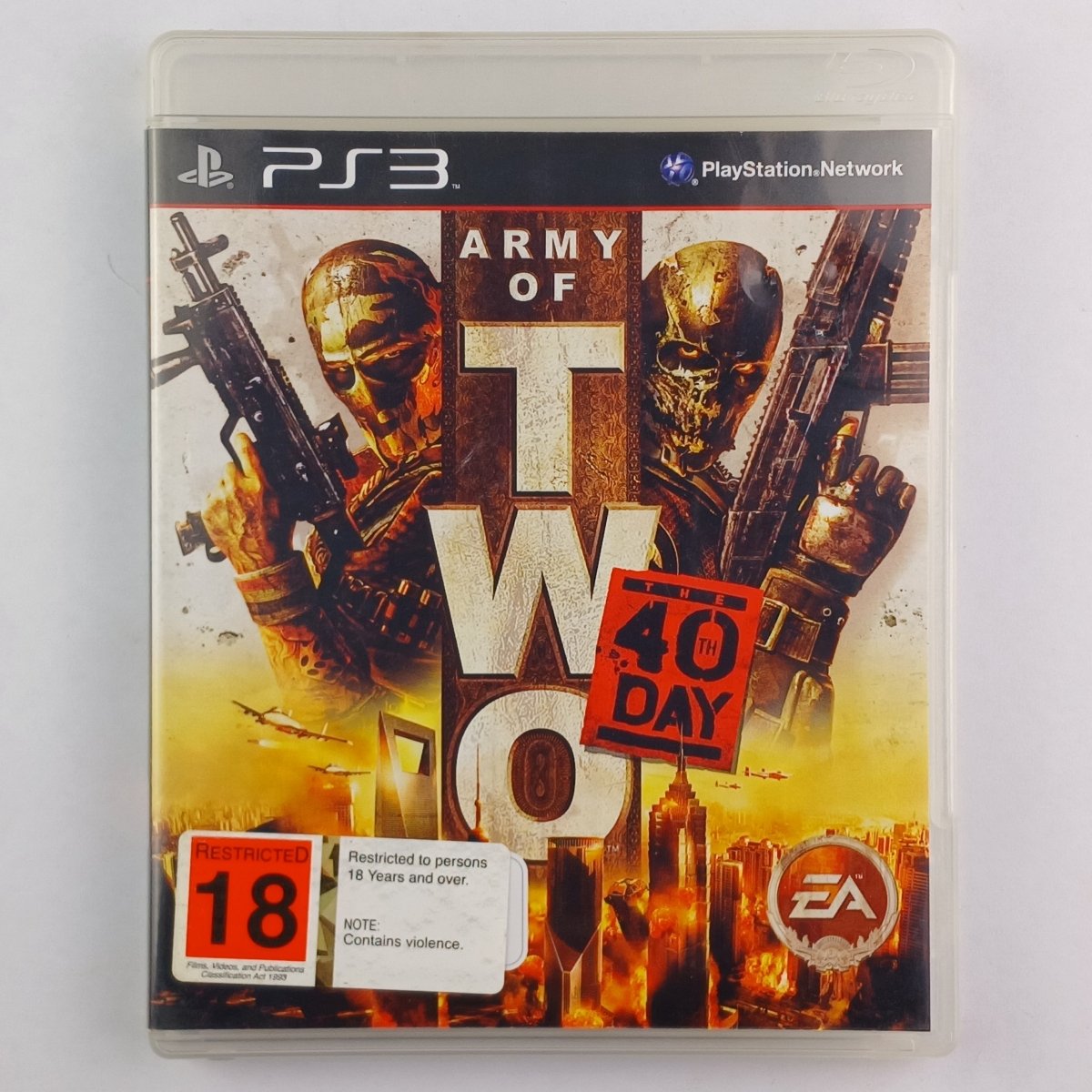 Cash for Games Army of Two 40th Day (PS3) PS1 PS2 PS3 PS4 NZ AU