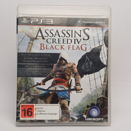 Cash for Games Assassin's Creed IV: Black Flag (PS3) PS1 PS2 PS3 PS4 NZ AU