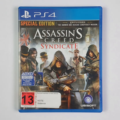 Cash for Games Assassin's Creed Syndicate (PS4) PS1 PS2 PS3 PS4 NZ AU