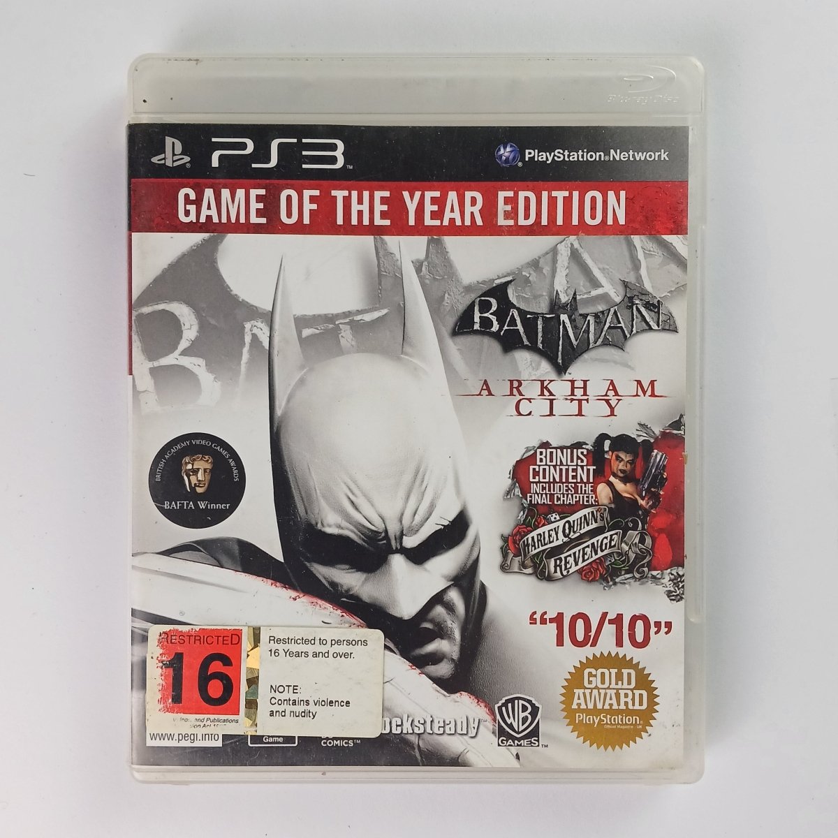 Cash for Games Batman: Arkham City Game of the Year Edition (PS3) PS1 PS2 PS3 PS4 NZ AU