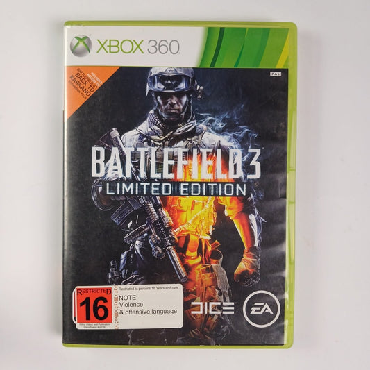 Cash for Games Battlefield 3 Limited Edition (Xbox 360) PS1 PS2 PS3 PS4 NZ AU