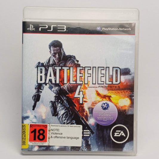 Cash for Games Battlefield 4 (PS3) PS1 PS2 PS3 PS4 NZ AU