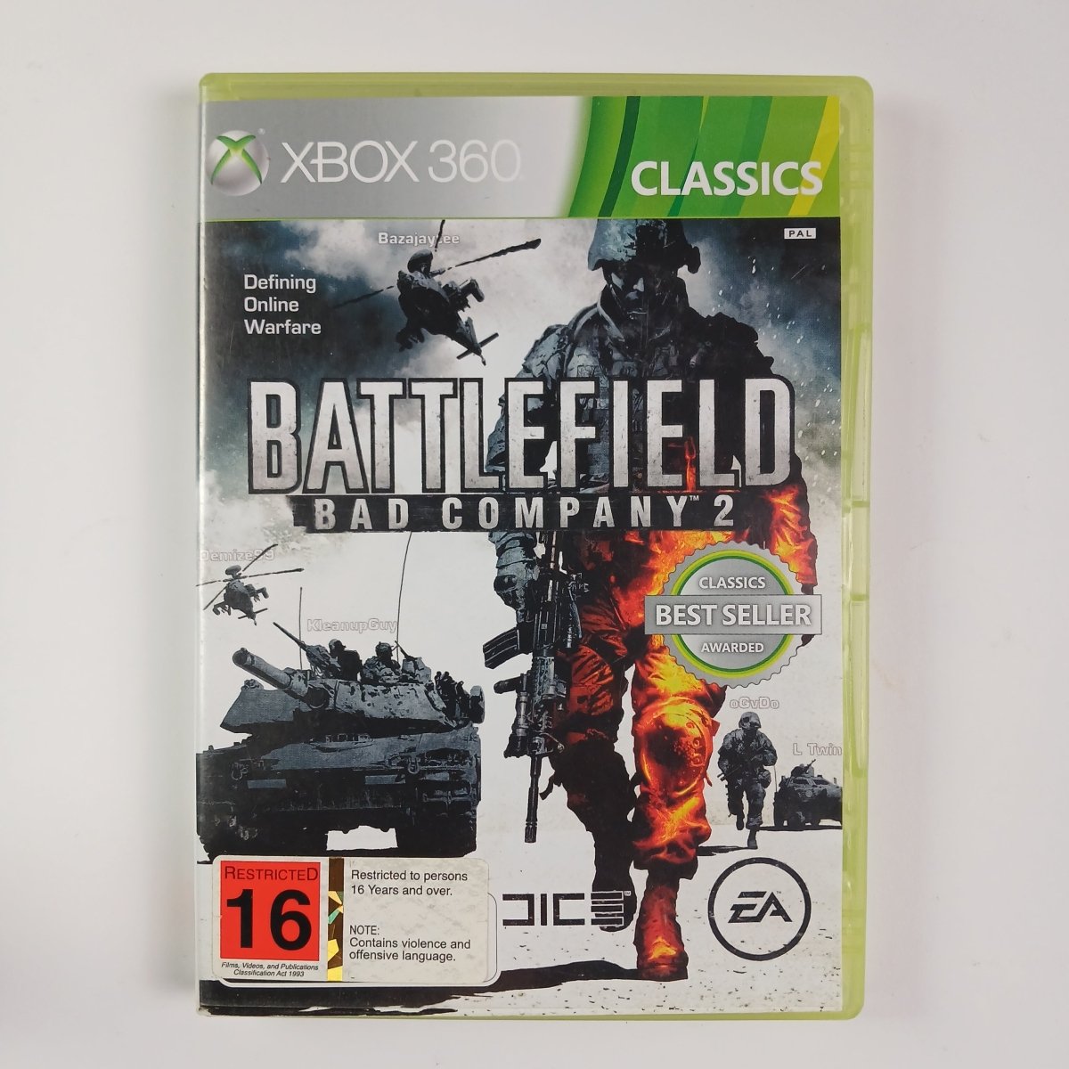 Cash for Games Battlefield Bad Company 2 (Xbox 360) PS1 PS2 PS3 PS4 NZ AU