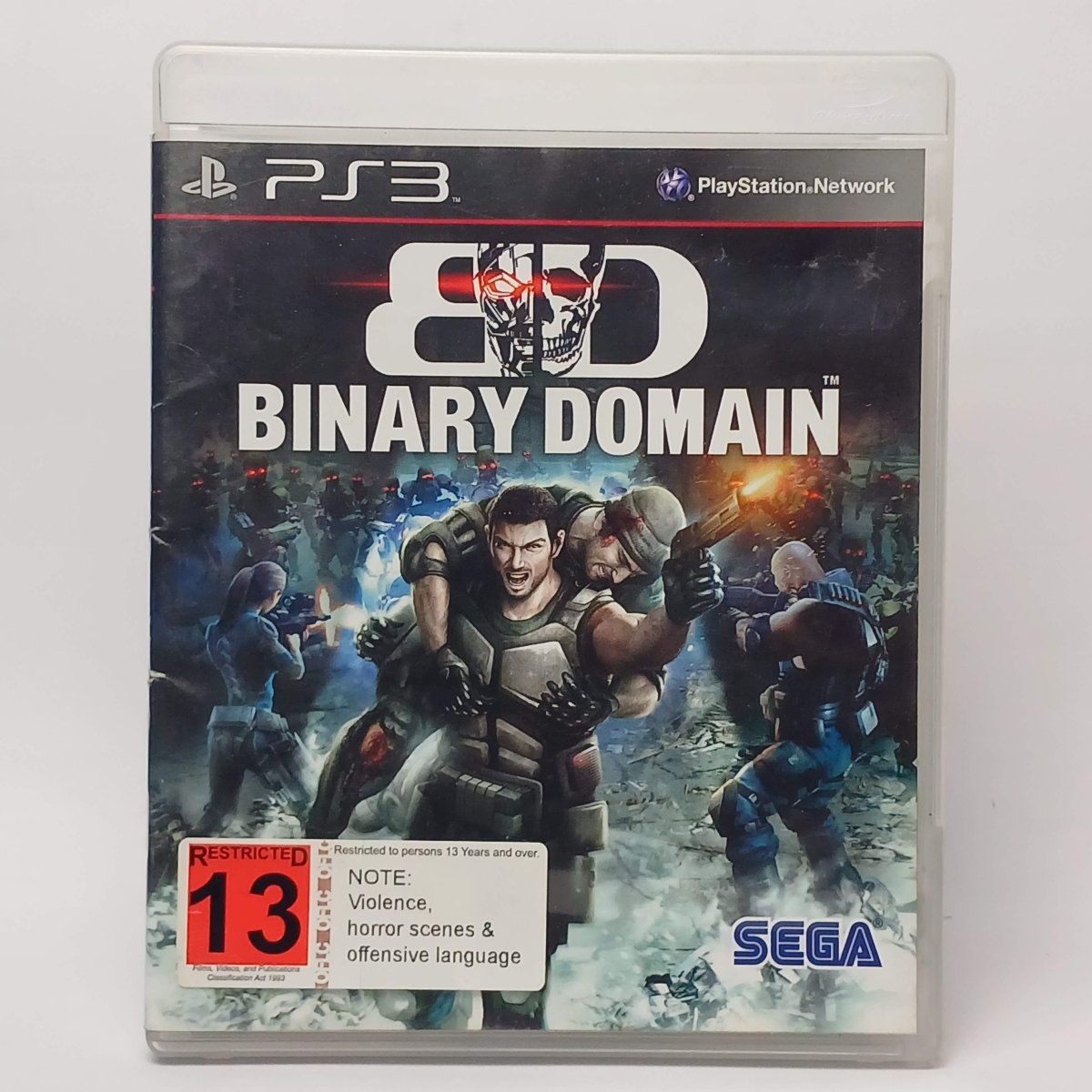 Cash for Games Binary Domain (PS3) PS1 PS2 PS3 PS4 NZ AU