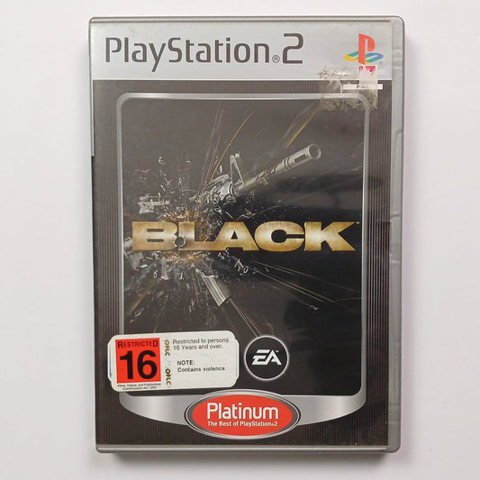 Cash for Games Black (PS2) PS1 PS2 PS3 PS4 NZ AU