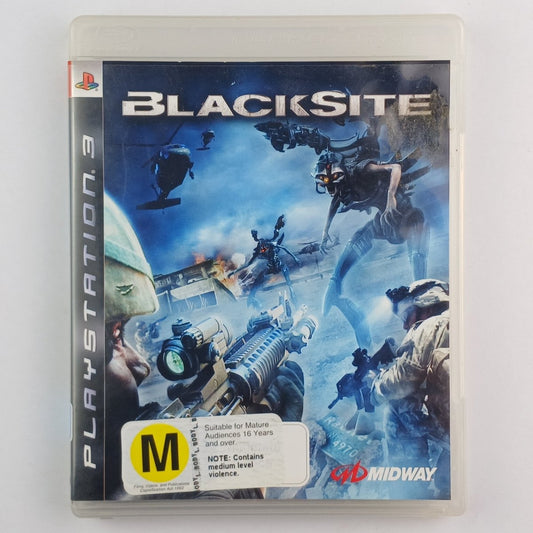 Cash for Games BlackSite (PS3) PS1 PS2 PS3 PS4 NZ AU