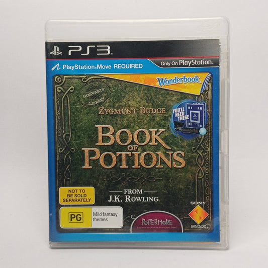 Cash for Games Book of Potions (PS3) PS1 PS2 PS3 PS4 NZ AU