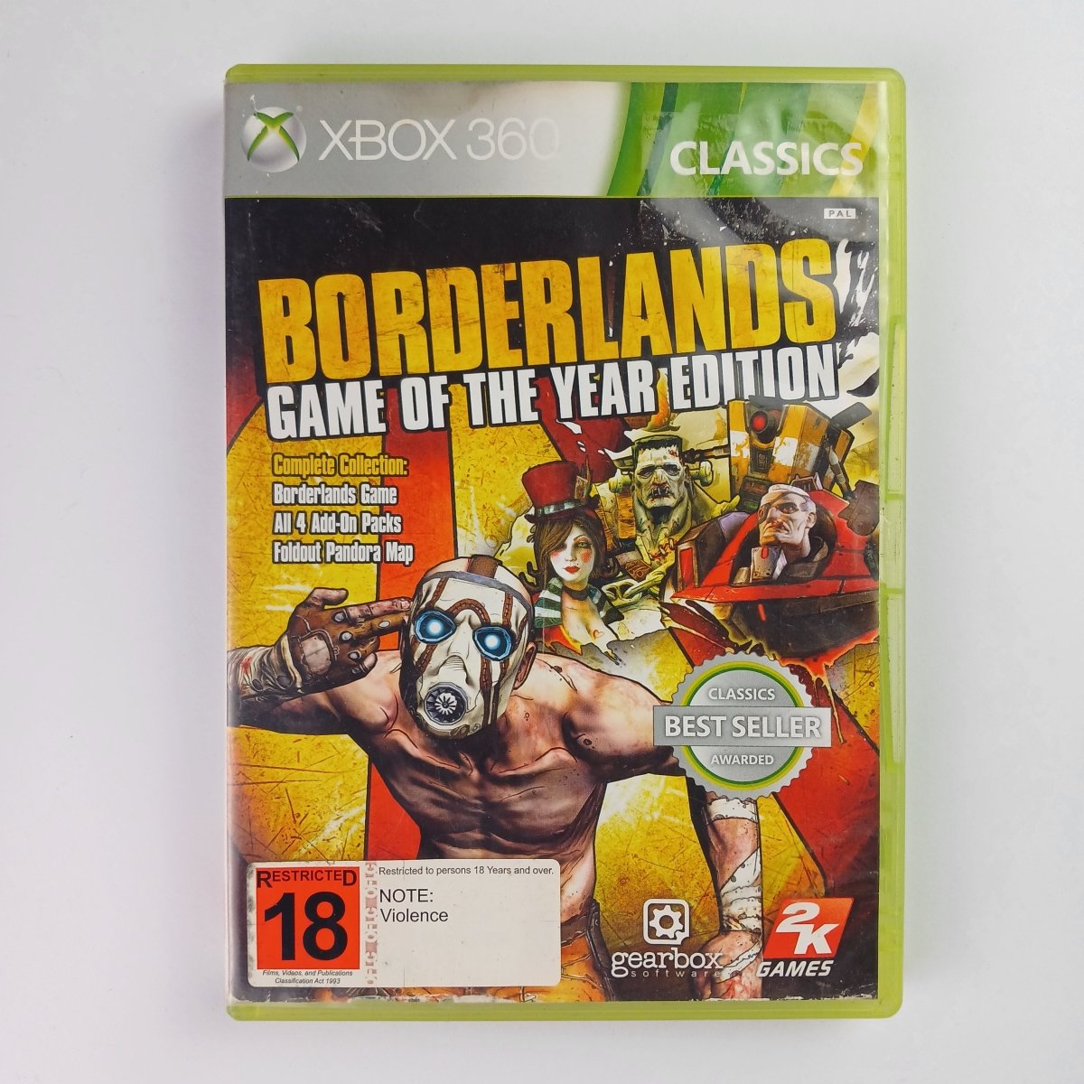 Cash for Games Borderlands Game of the Year Edition (Xbox 360) PS1 PS2 PS3 PS4 NZ AU