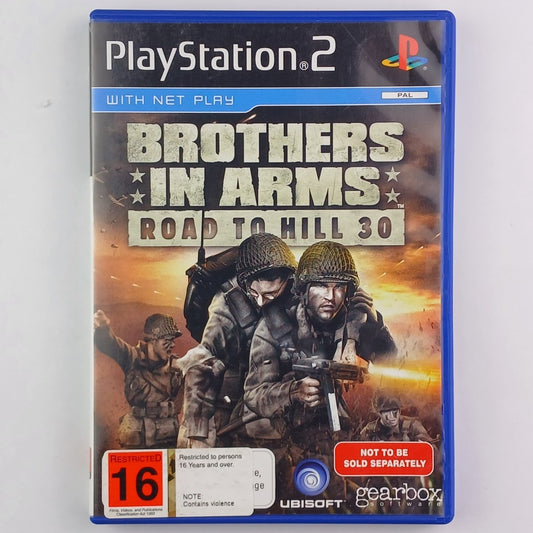 Cash for Games Brothers In Arms Road To Hill 30 - PAL (PS2) PS1 PS2 PS3 PS4 NZ AU