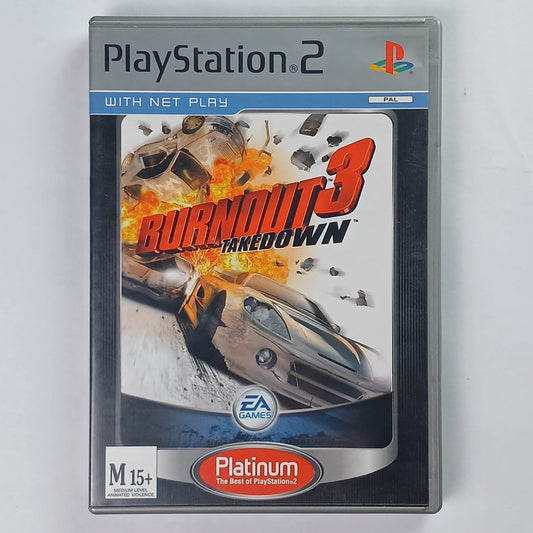 Cash for Games Burnout 3: Takedown (PS2) PS1 PS2 PS3 PS4 NZ AU