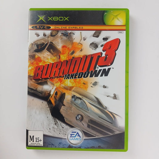 Cash for Games Burnout 3: Takedown (Xbox) PS1 PS2 PS3 PS4 NZ AU