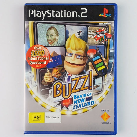 Cash for Games Buzz! Brain of New Zealand (PS2) PS1 PS2 PS3 PS4 NZ AU