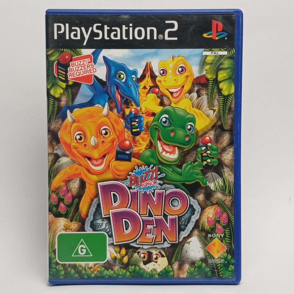 Cash for Games Buzz! Junior Dino Den (PS2) PS1 PS2 PS3 PS4 NZ AU