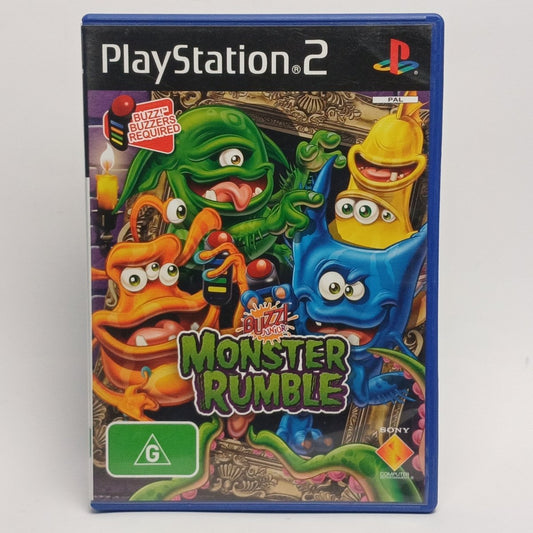 Cash for Games Buzz! Junior Monster Rumble (PS2) PS1 PS2 PS3 PS4 NZ AU