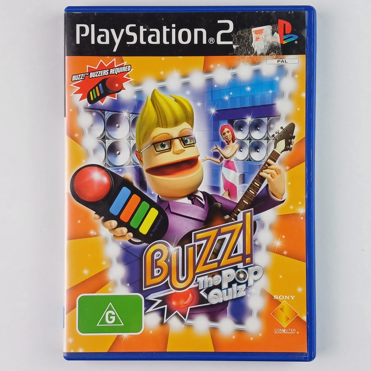 Cash for Games Buzz! The Pop Quiz (PS2) PS1 PS2 PS3 PS4 NZ AU