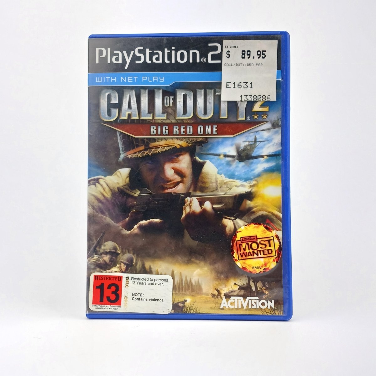 Cash for Games Call of Duty 2: Big Red One - PAL (PS2) PS1 PS2 PS3 PS4 NZ AU