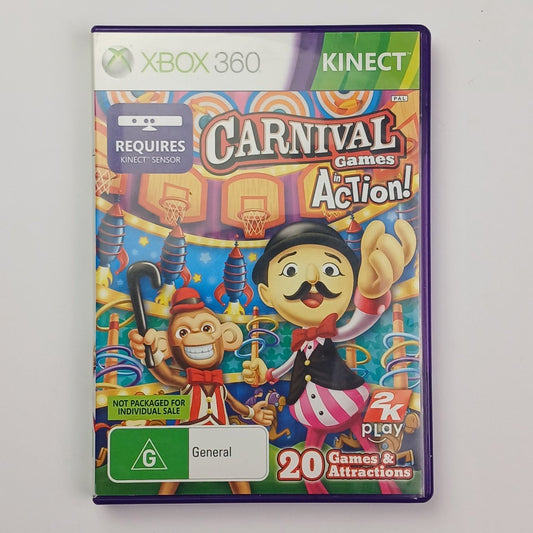 Cash for Games Carnival Games Action! (Xbox 360) PS1 PS2 PS3 PS4 NZ AU