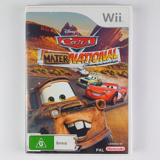 Cash for Games Cars Mater - National Championship (Wii) PS1 PS2 PS3 PS4 NZ AU