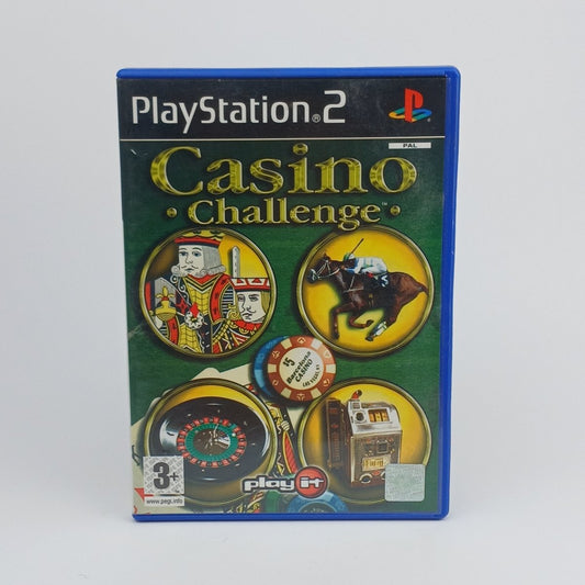 Cash for Games Casino Challenge - PAL (PS2) PS1 PS2 PS3 PS4 NZ AU