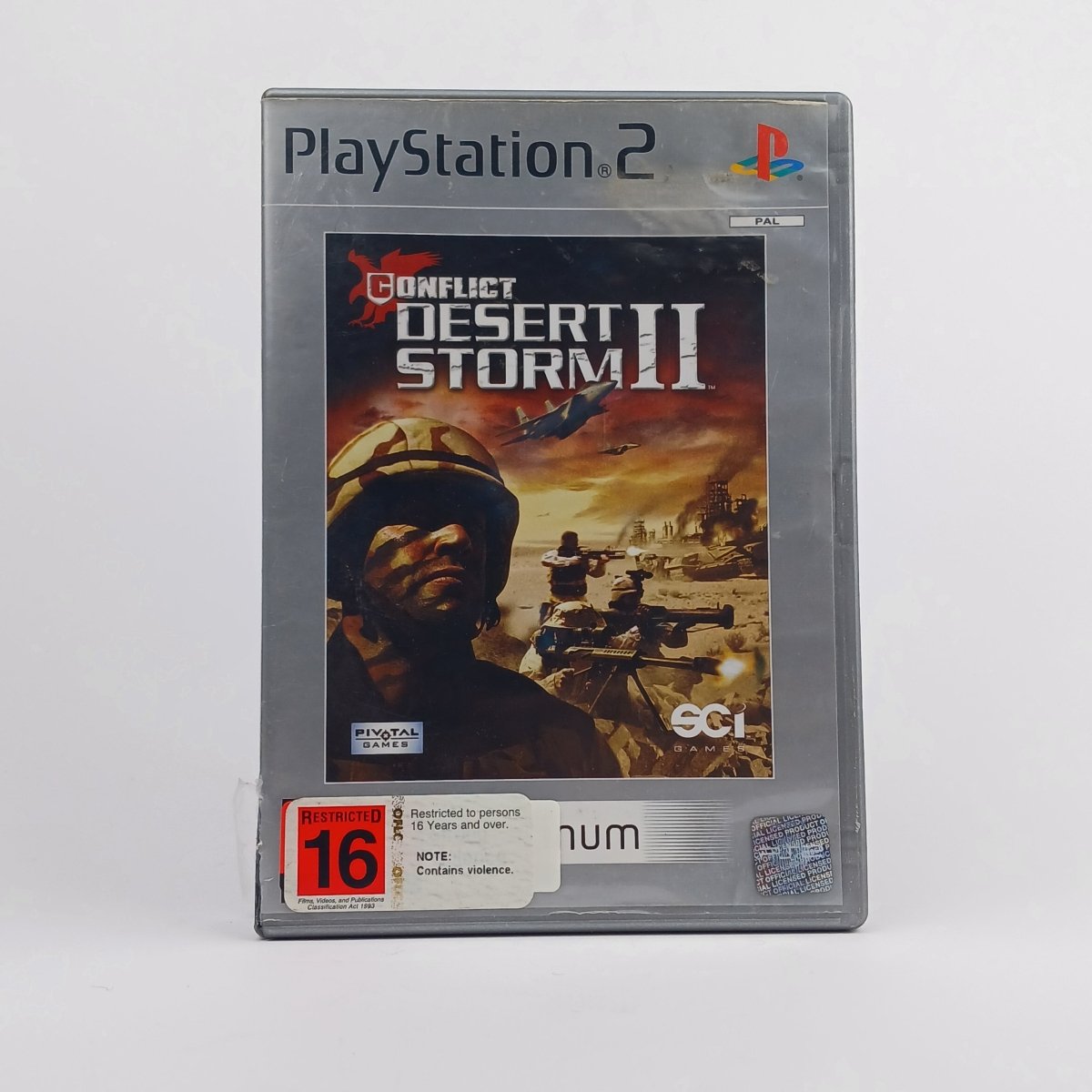 Cash for Games Conflict: Desert Storm II - PAL (PS2) PS1 PS2 PS3 PS4 NZ AU