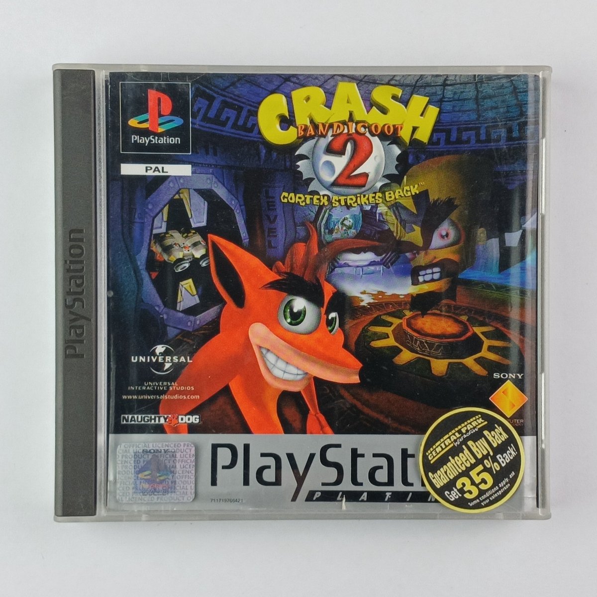 Cash for Games Crash Bandicoot 2: Cortex Strikes Back (PS1) PS1 PS2 PS3 PS4 NZ AU