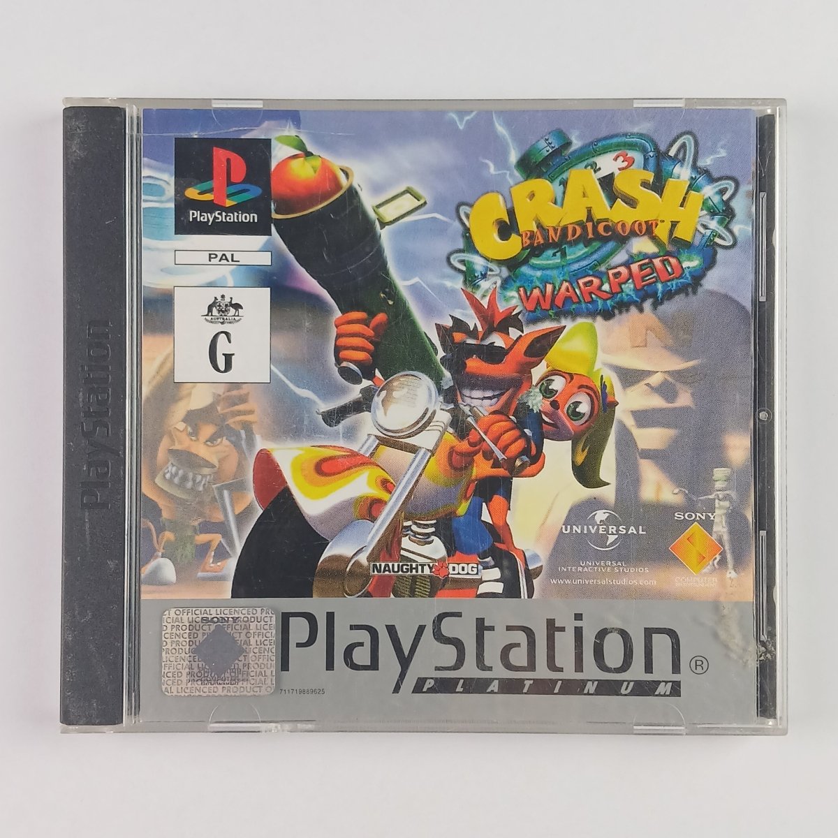 Cash for Games Crash Bandicoot: Warped (PS1) PS1 PS2 PS3 PS4 NZ AU