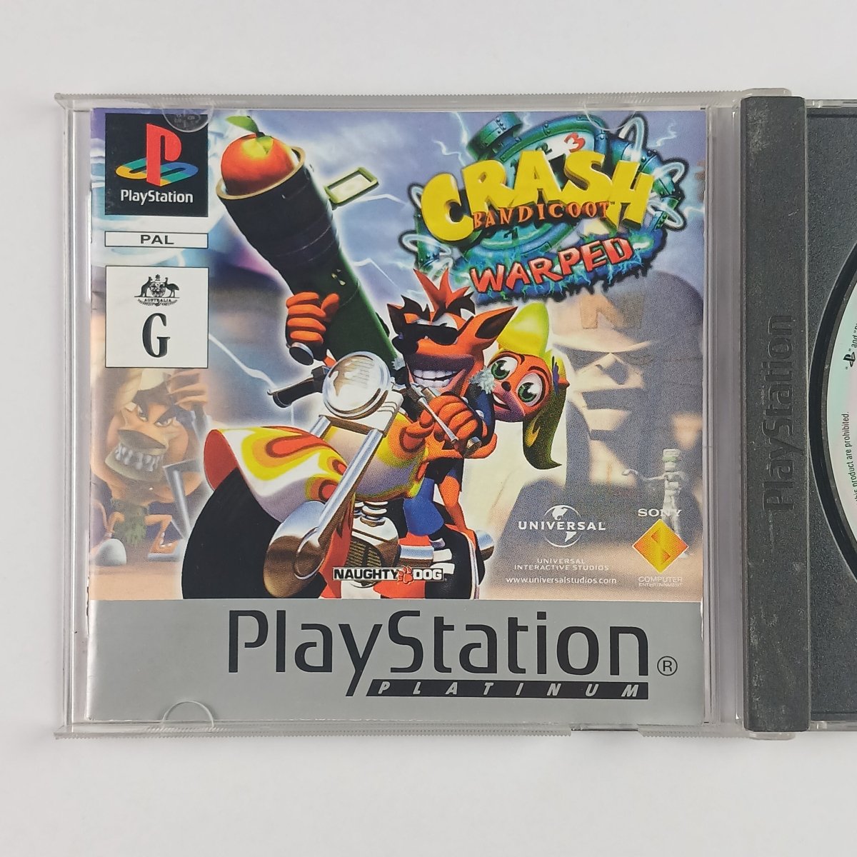 Cash for Games Crash Bandicoot: Warped (PS1) PS1 PS2 PS3 PS4 NZ AU