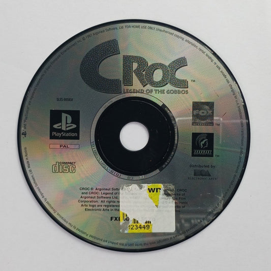 Cash for Games Croc: Legend of the Gobbos - Disc Only (PS1) PS1 PS2 PS3 PS4 NZ AU